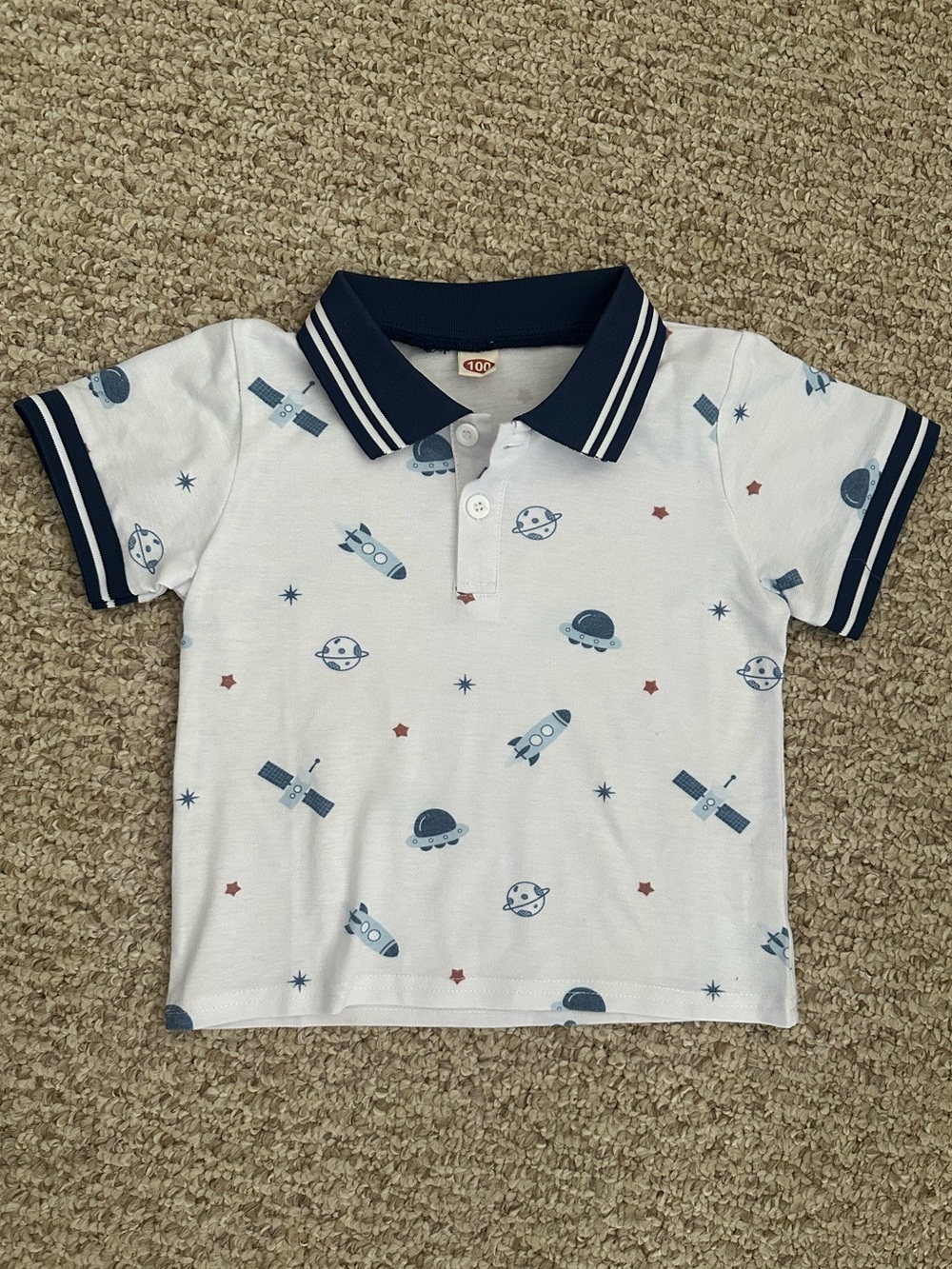 Toddler Space Polo Shirt